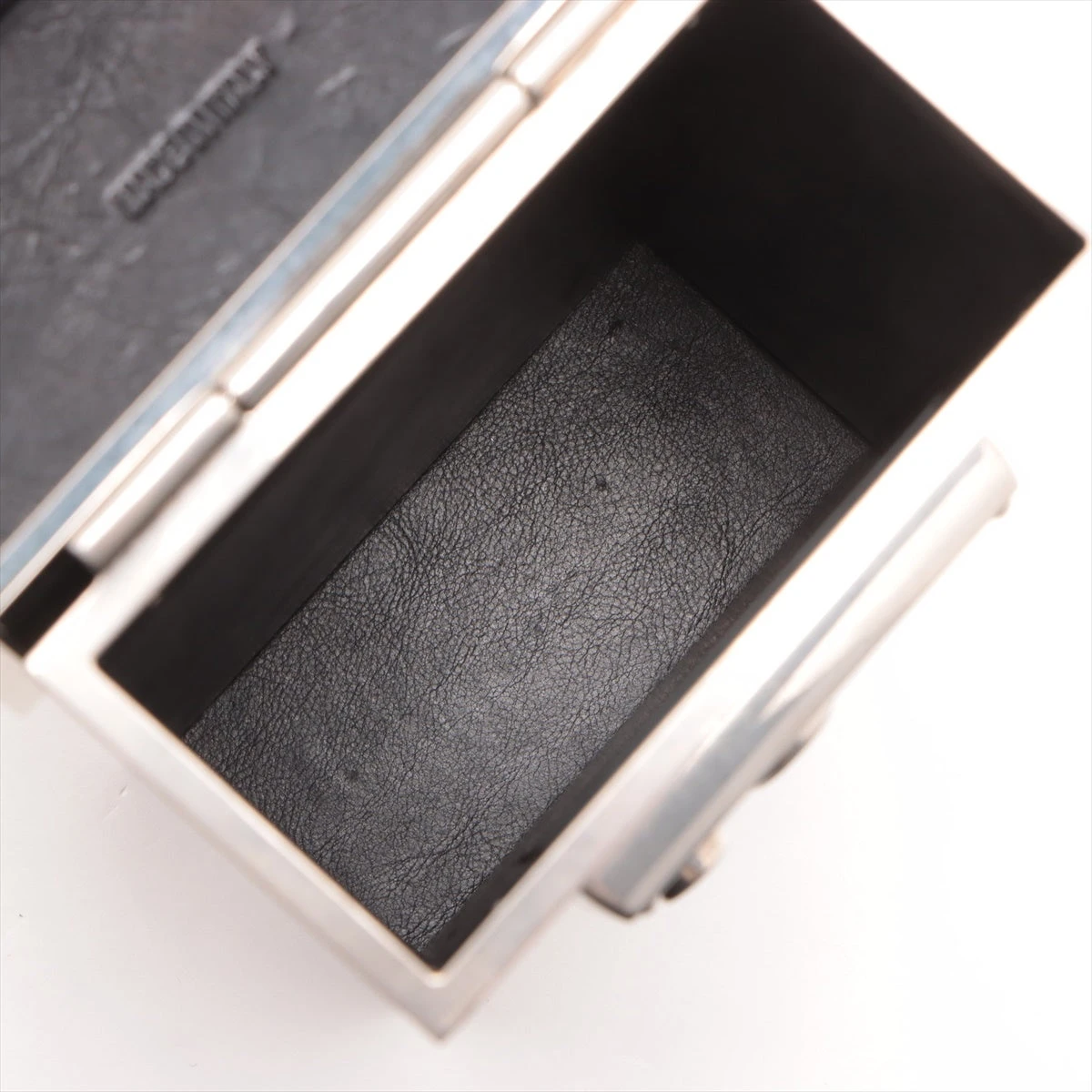 ダンヒル GTロックバッグ メタル ショルダーバッグ シルバー A2674529