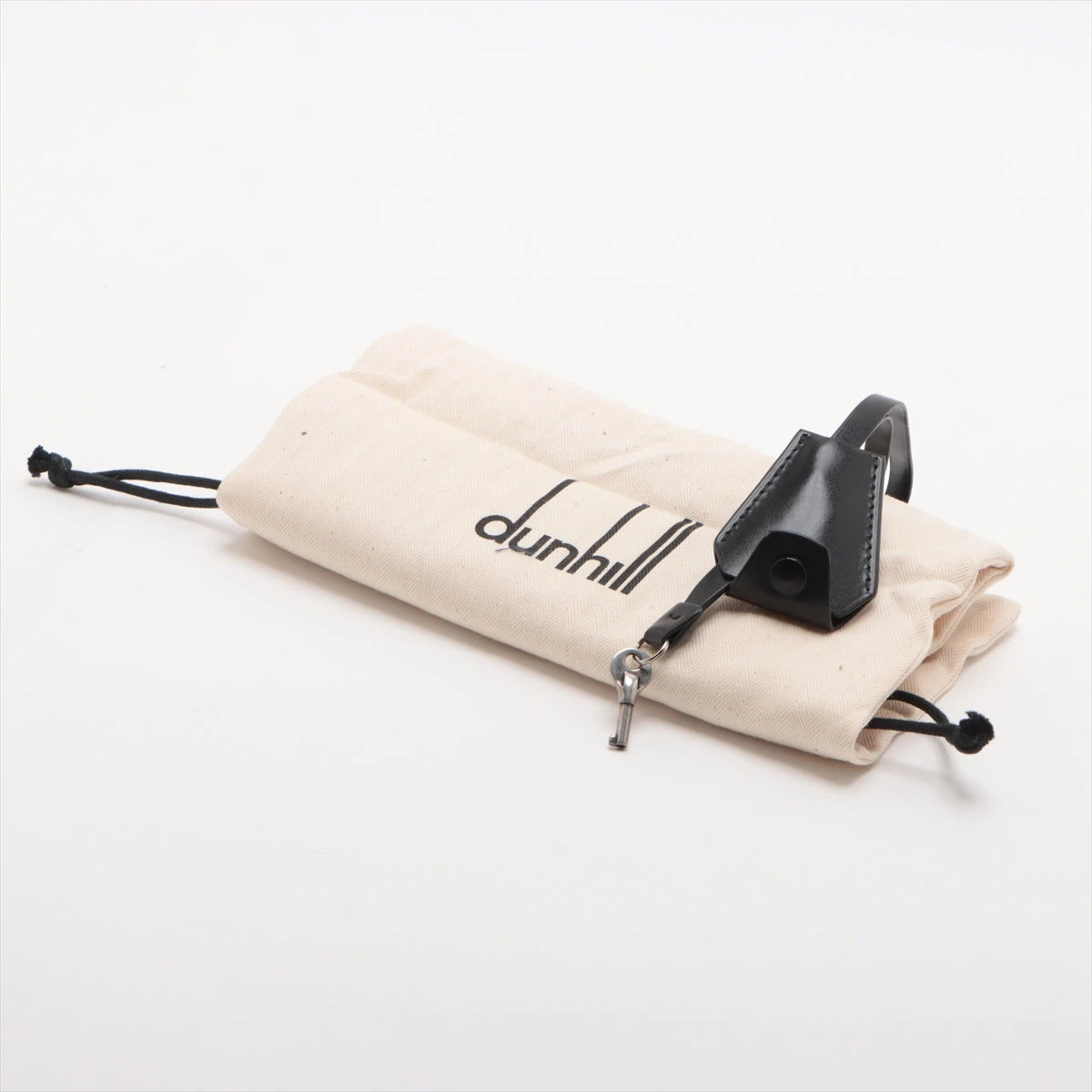 ダンヒル GTロックバッグ メタル ショルダーバッグ シルバー A2674529