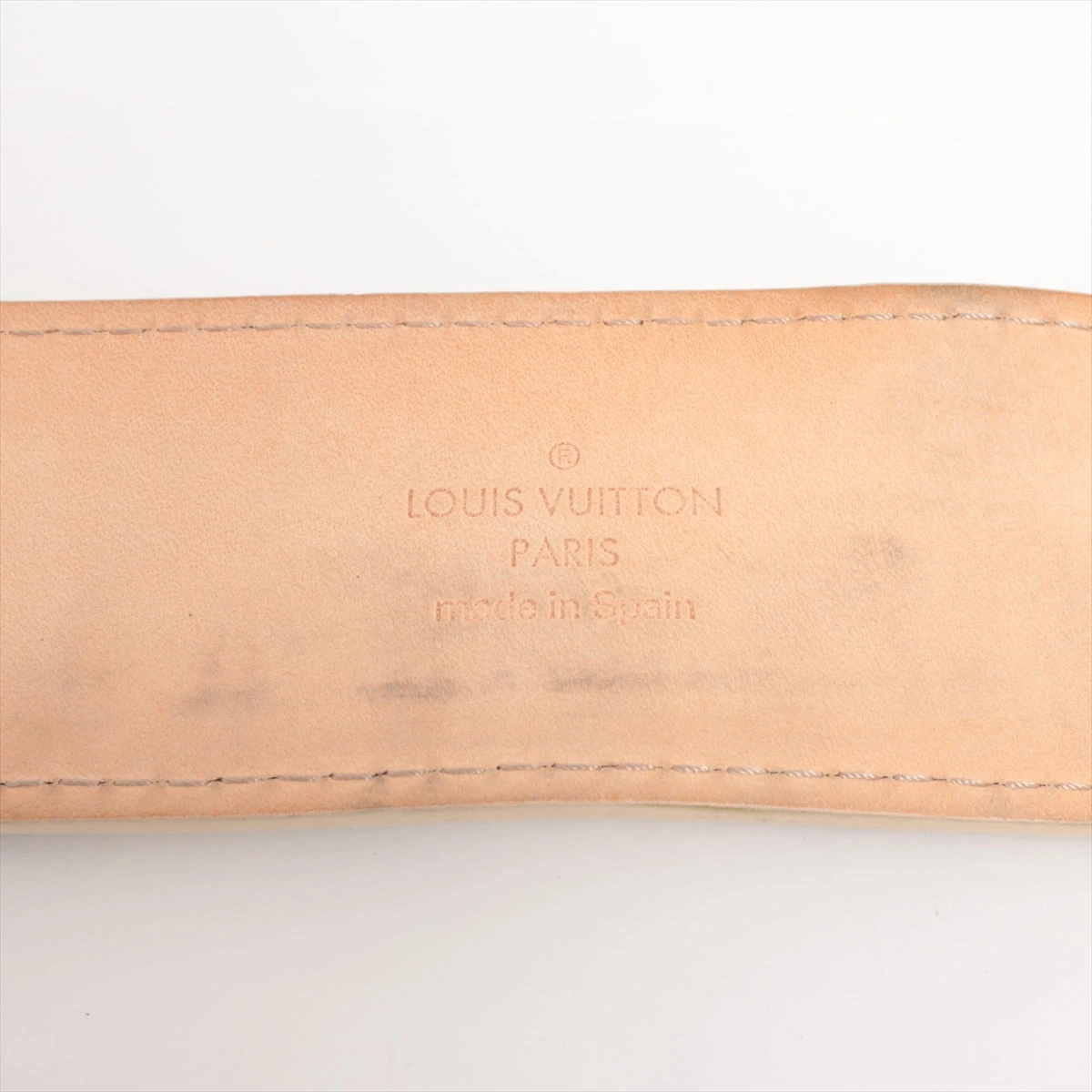 ヴィトン M9609 サンチュール・LVイニシアル ベルト 85/34 PVC