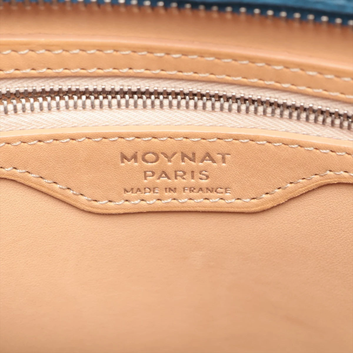 モワナ ポリーヌ レザー 2WAYショルダーバッグ ブルー A2678162