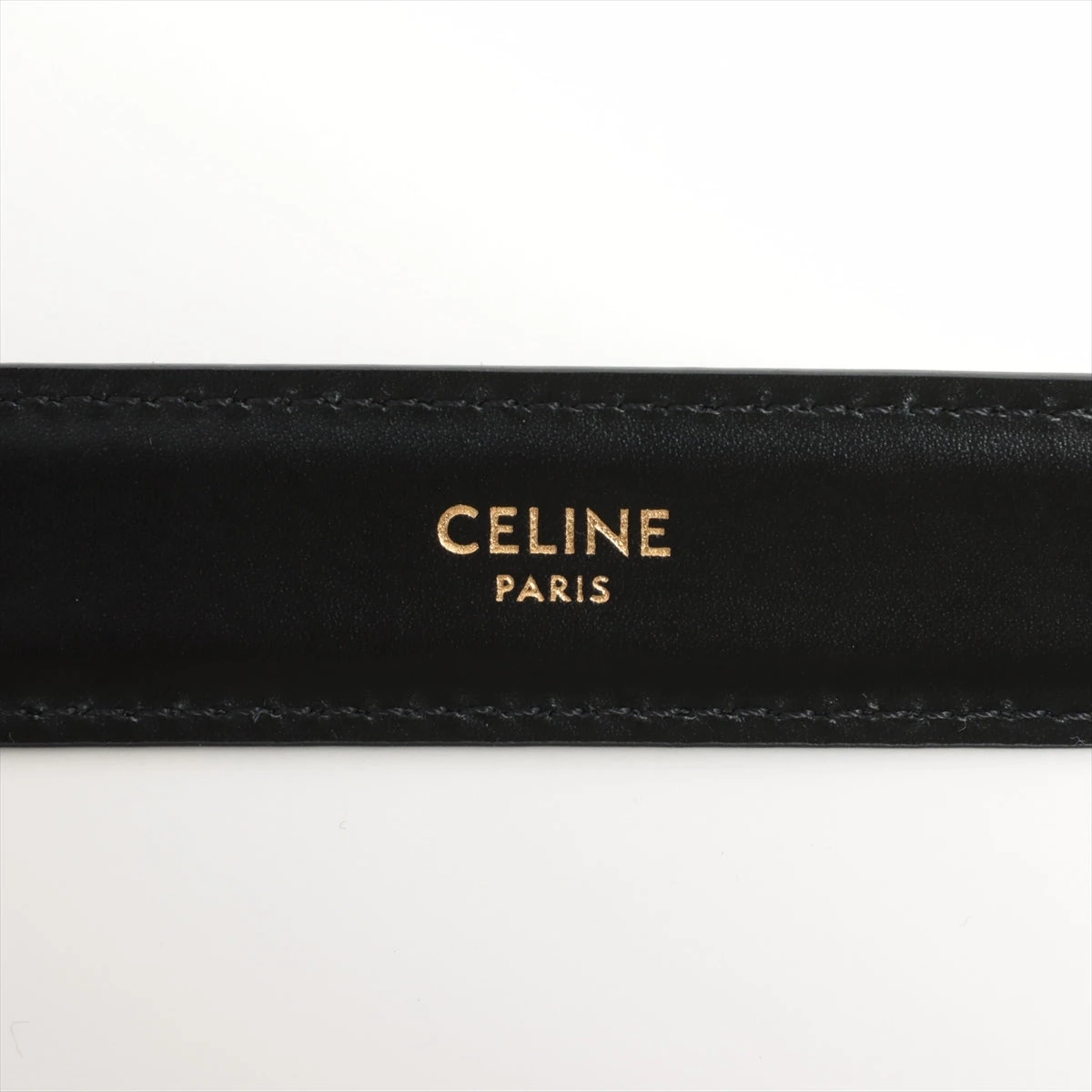 CELINE トリオンフ ベルト ブラック サイズ85
