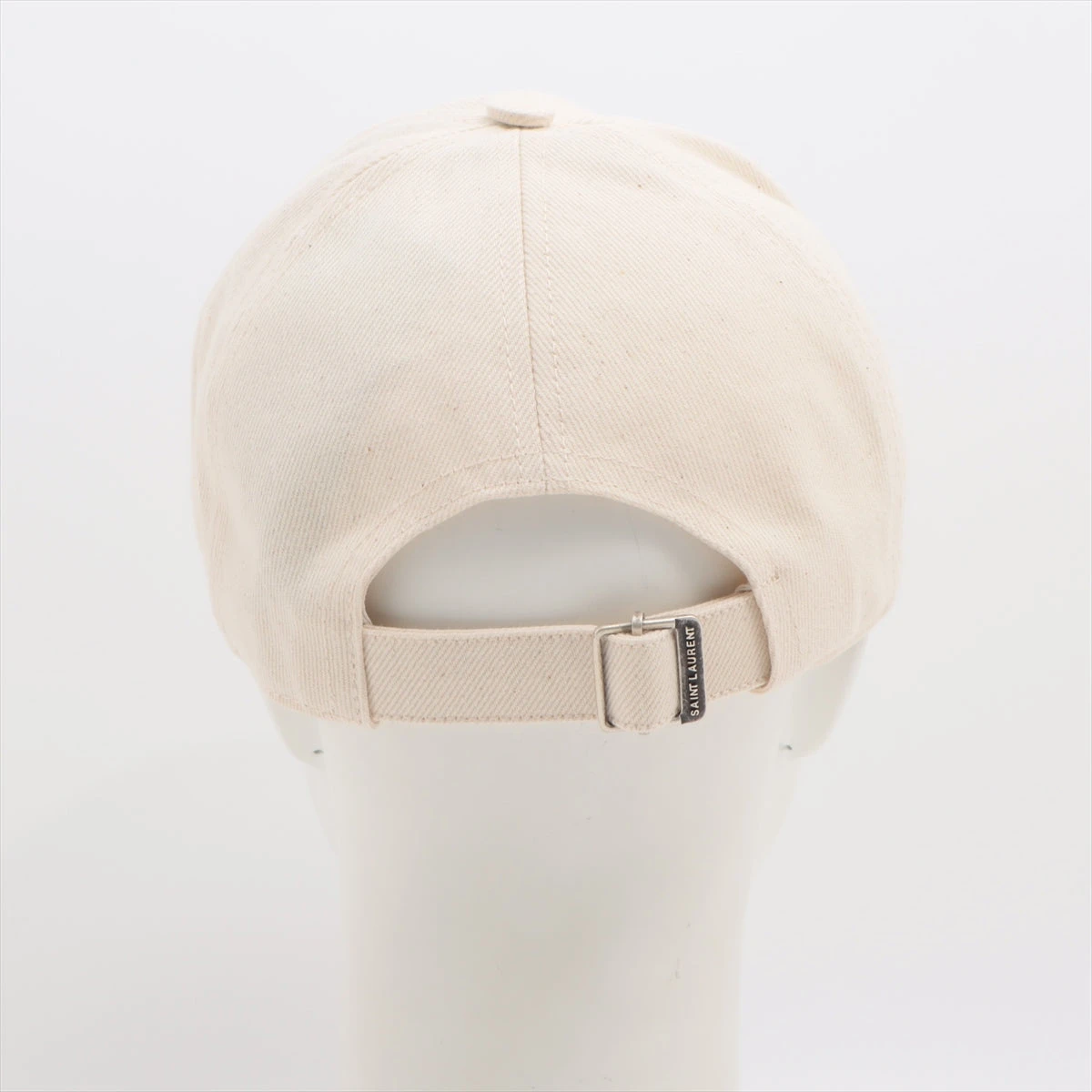 SAINT LAURENT ロゴキャップ ベージュ 帽子　57 サンローラン キャップ 57 コットン ベージュ A2622792｜中古ブランド