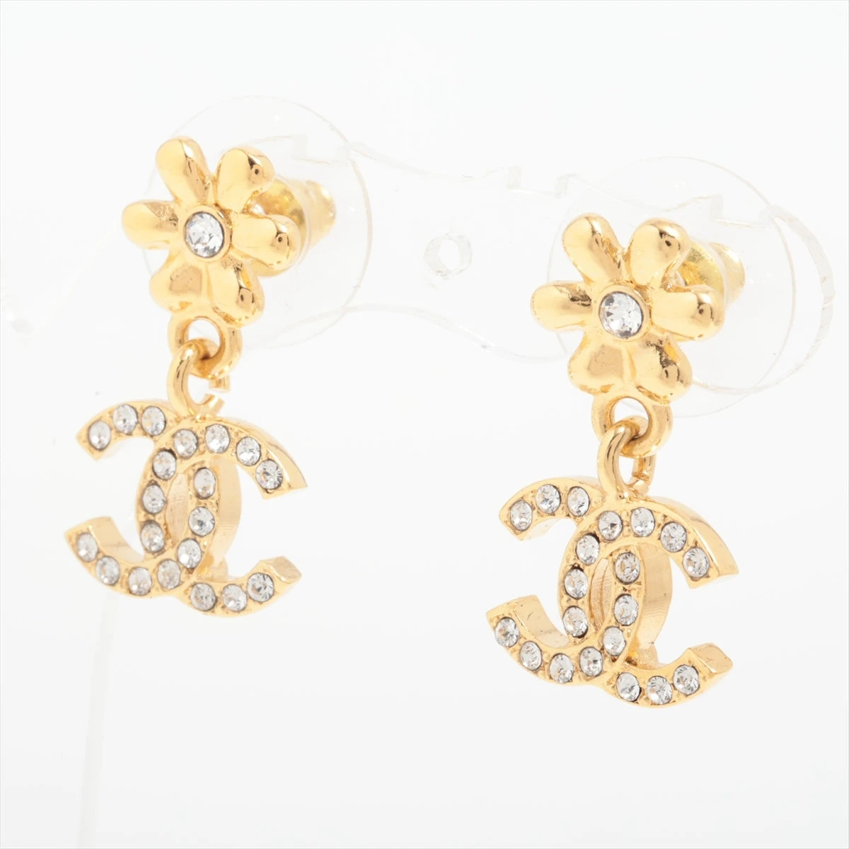 【CHANEL】 ココマーク F23B ピアス シャネル ココマーク F23B ピアス(両耳用) GP ゴールド A3647870