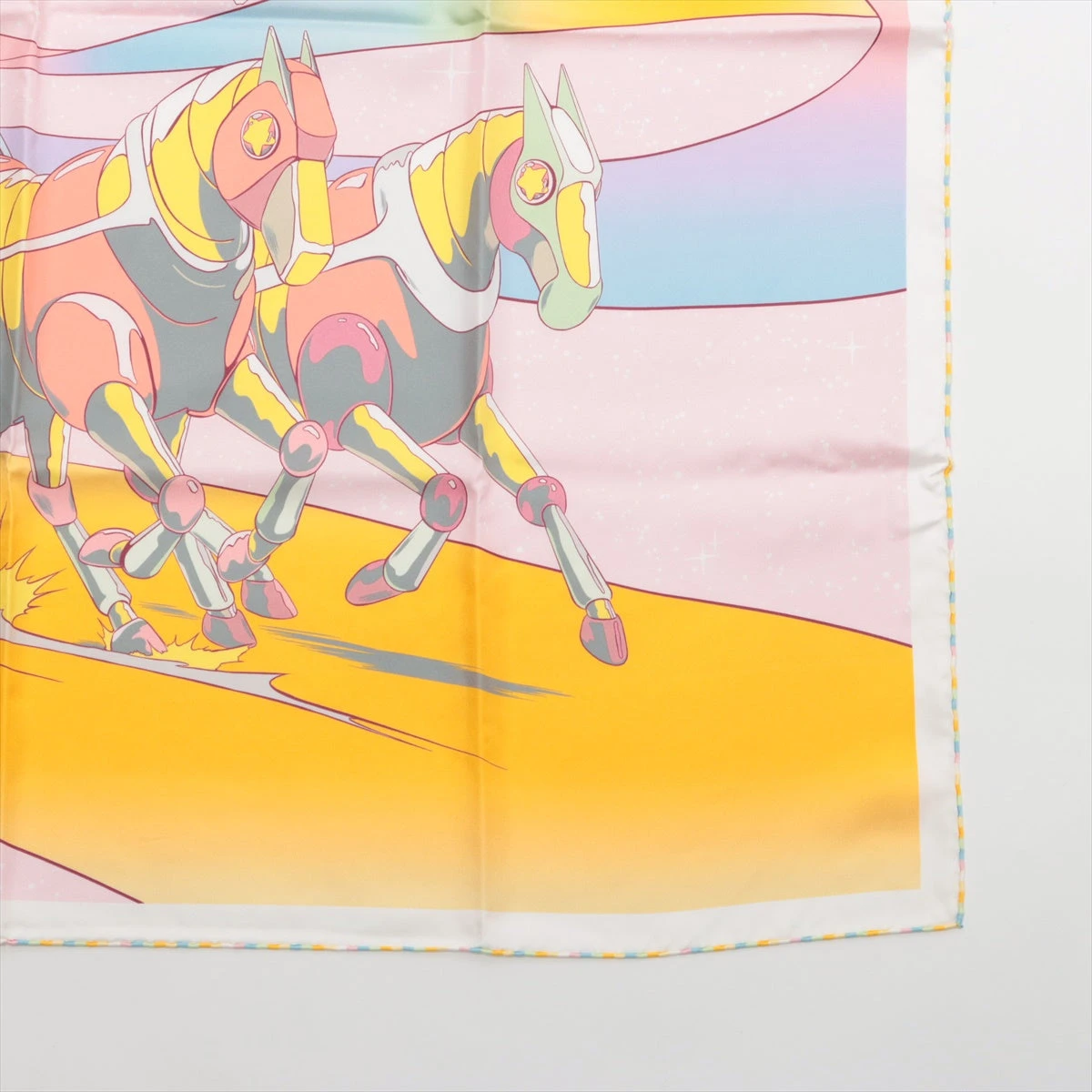 エルメス カレ90 SpaceDerby スペースダービー スカーフ シルク