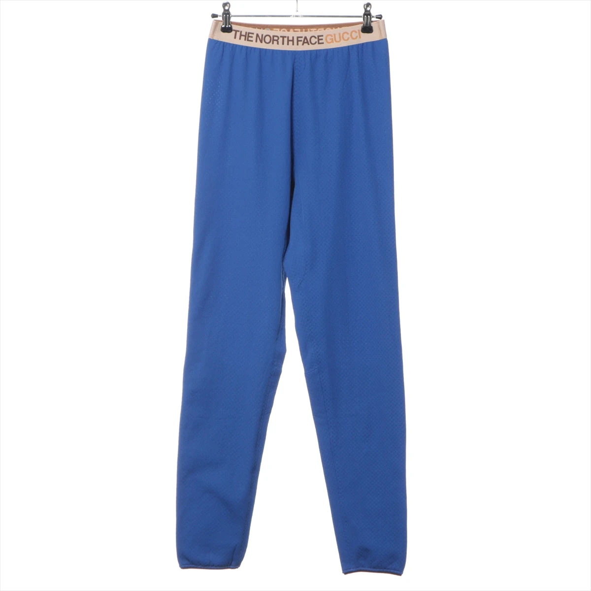 グッチ×ノースフェイス 22SS ポリエステル パンツ S メンズ ブルー