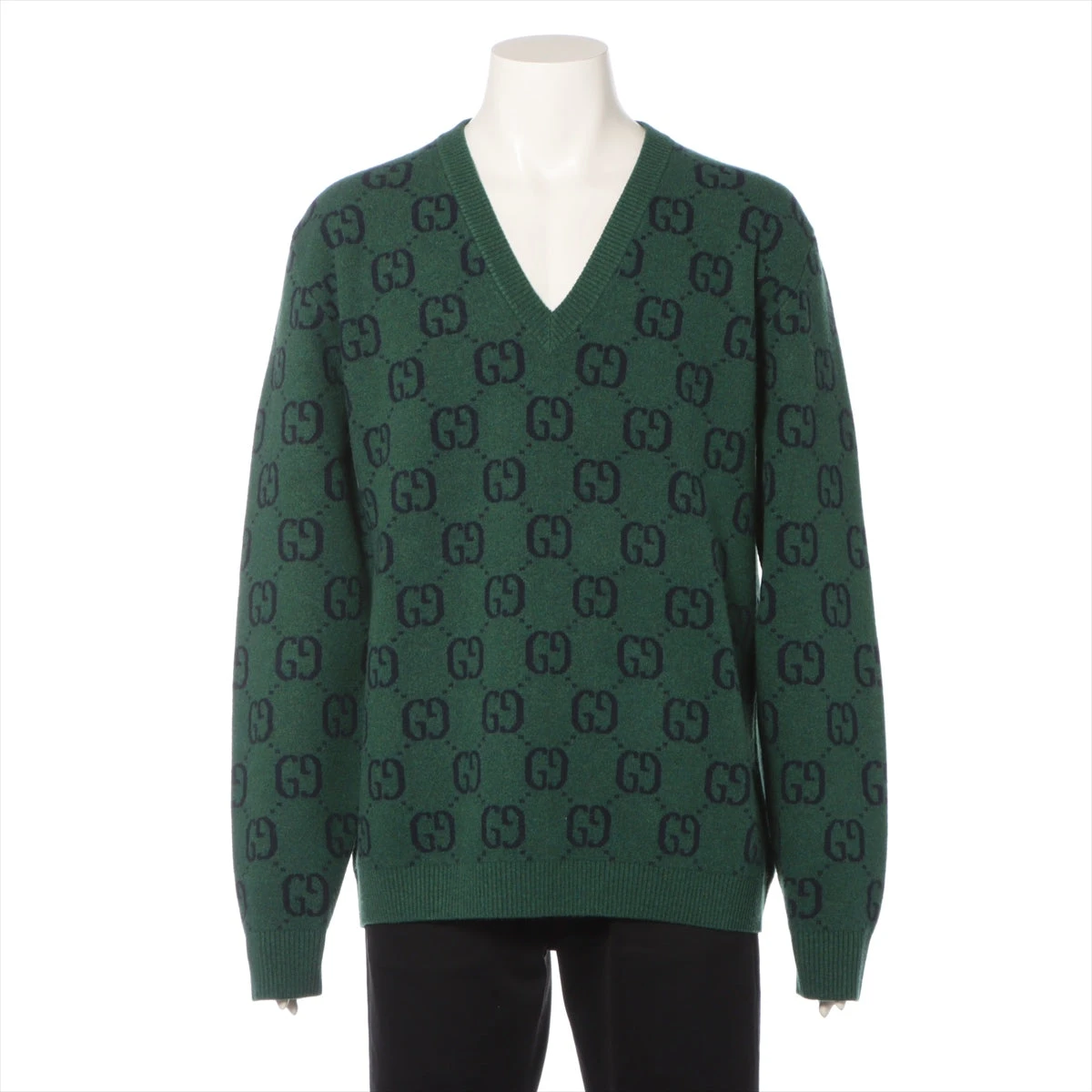【美品】グッチGGマルチカラー ウール コットン カーディガン GUCCI（グッチ）中古・古着オンライン通販 | Kindal（カインドオル)
