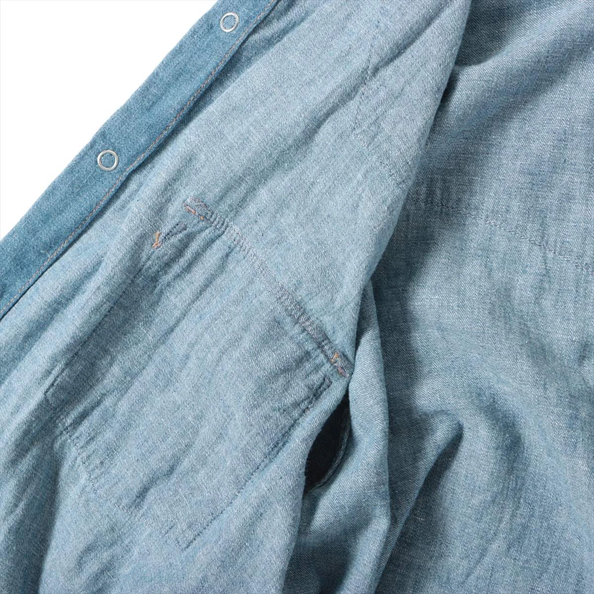 セリーヌ コットン デニムシャツ M メンズ ブルー 20FB1208I エディ期