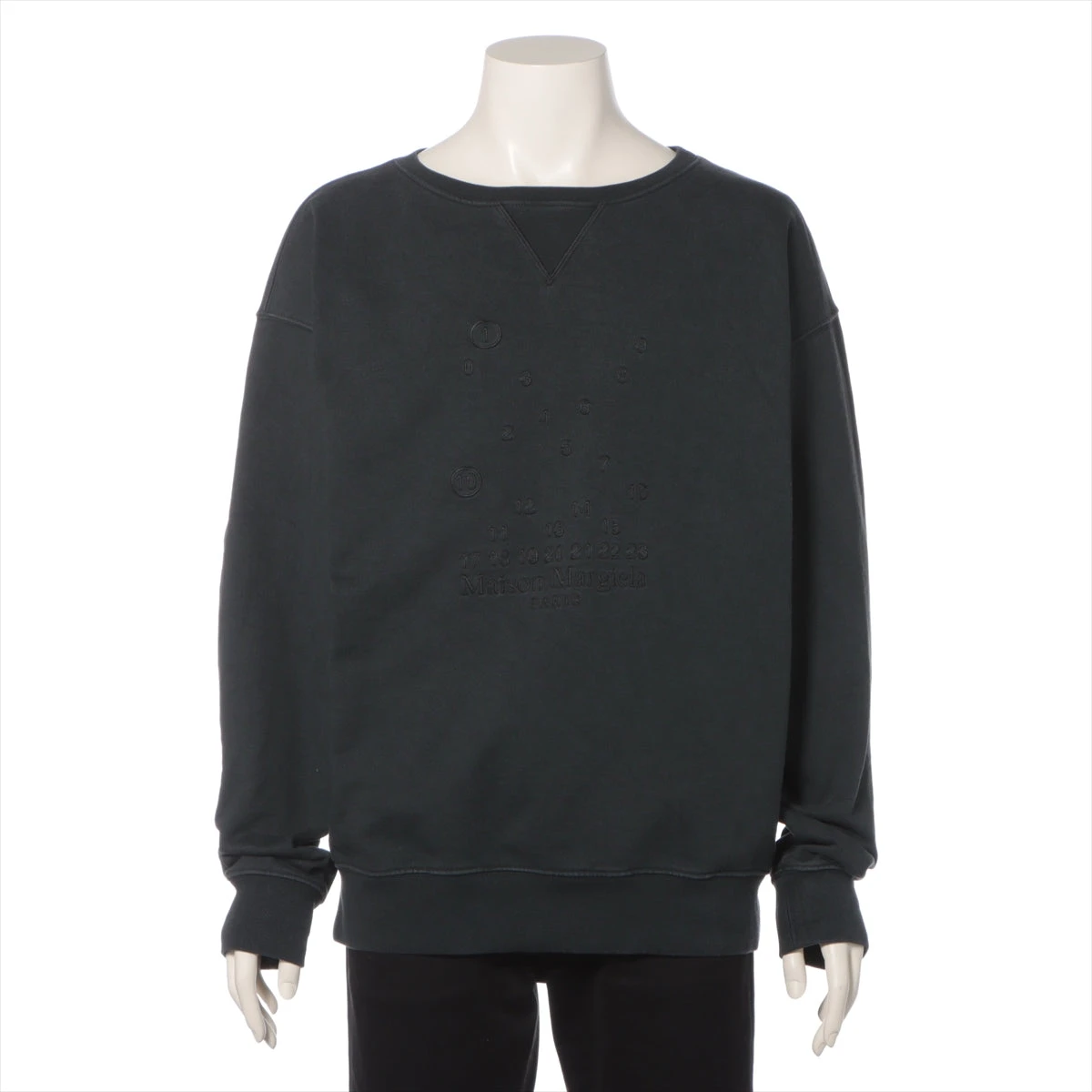 ◇Maison Margiela 23AW◇ ロゴ スウェットシャツ / Ecru