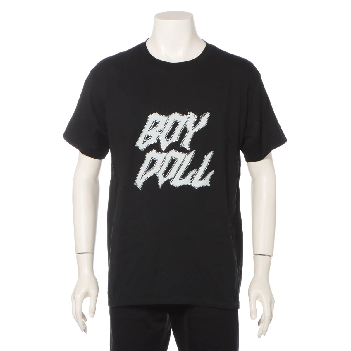 セリーヌ コットン Tシャツ L メンズ ブラック 2X59C671Q エディ期