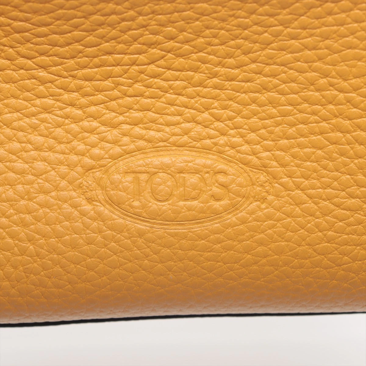 トッズ マイクロ T タイムレス レザー 2WAYハンドバッグ イエロー