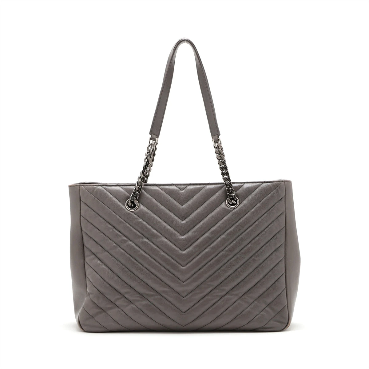 美品☆サンローラン　定番レザートートバッグ　チャコールグレー 楽天市場】【サンローラン】SAINT LAURENT NEW SHOPPING レザー