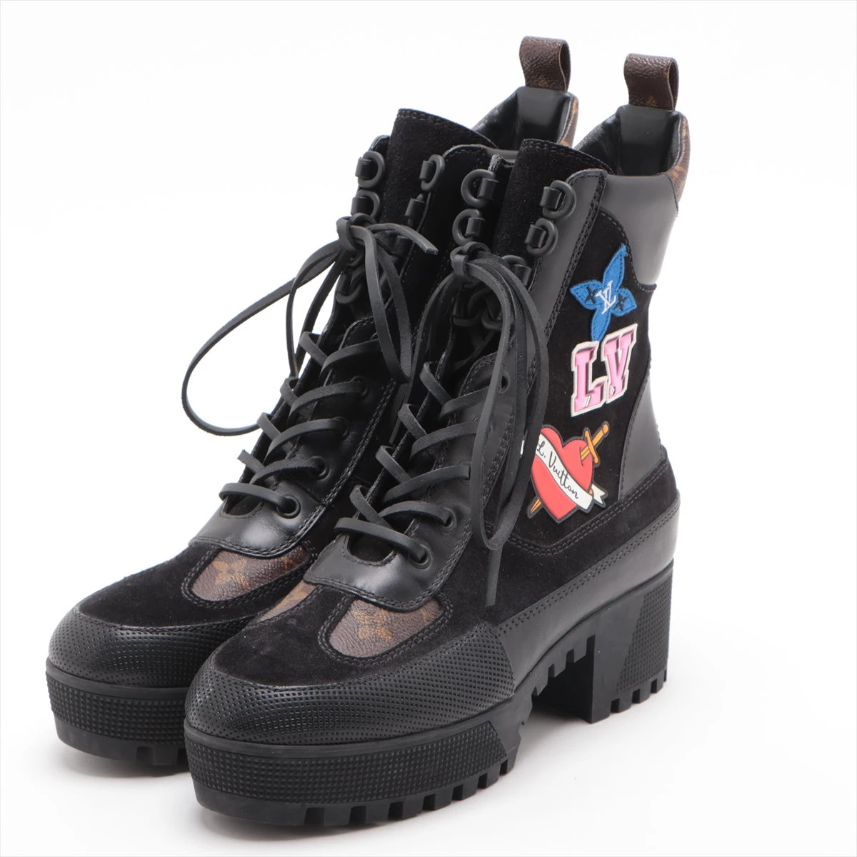LOUIS VUITTON - ヴィトン ハートブレイカー スエード ショート