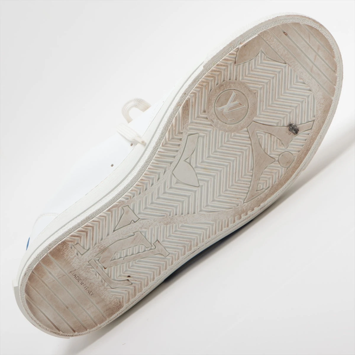 ヴィトン チャーリーライン 22年 レザー×ファブリック スニーカー 6.5