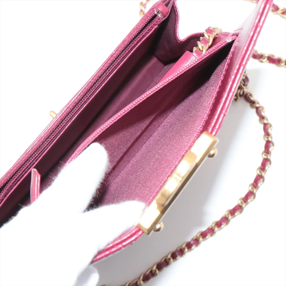 CHANEL シャネル トレンディCC A80982 マトラッセ チェーン