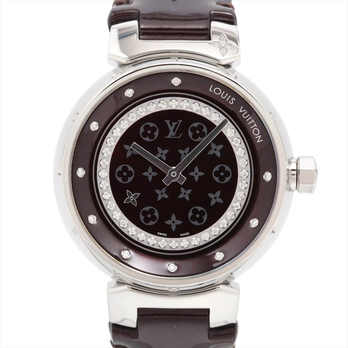 Louis Vuitton Q1211 タンブールRD0937ブラウン レザー