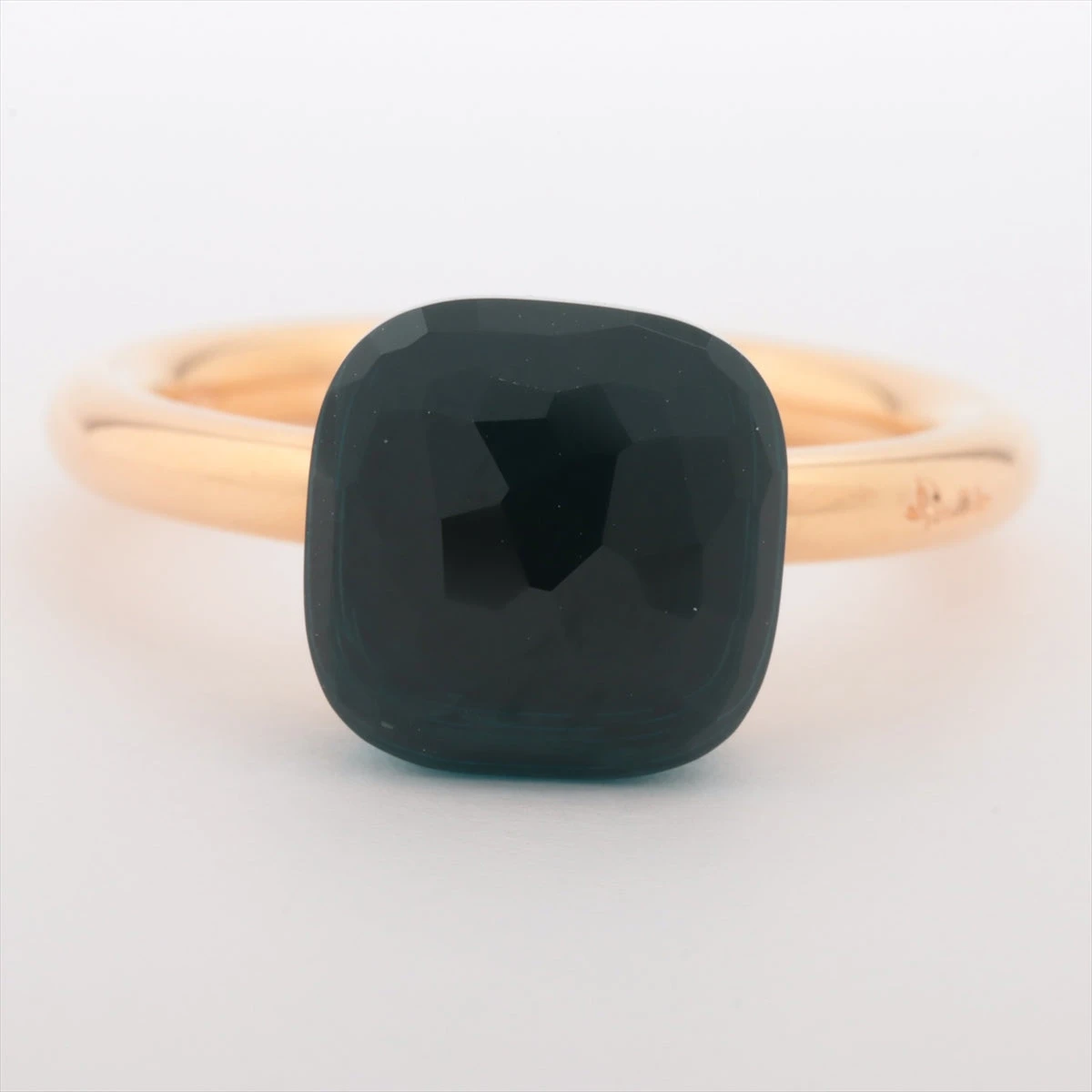 ポメラート ヌード プチ ロンドンブルートパーズ リング 750(PG×WG) ポメラート ヌード プチ ロンドンブルートパーズ リング 750(PG