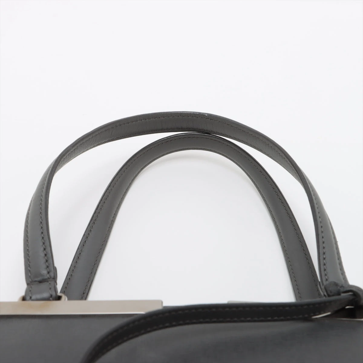 レア‼️【FENDI 】プチトロワジュール　ライトグレー FENDI フェンディ ハンドバッグ ショルダーバッグ プチ トロワ