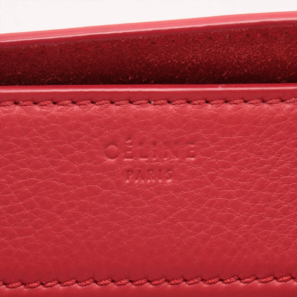 CELINE セリーヌ ラゲージファントム レッド オンライン アウトレット