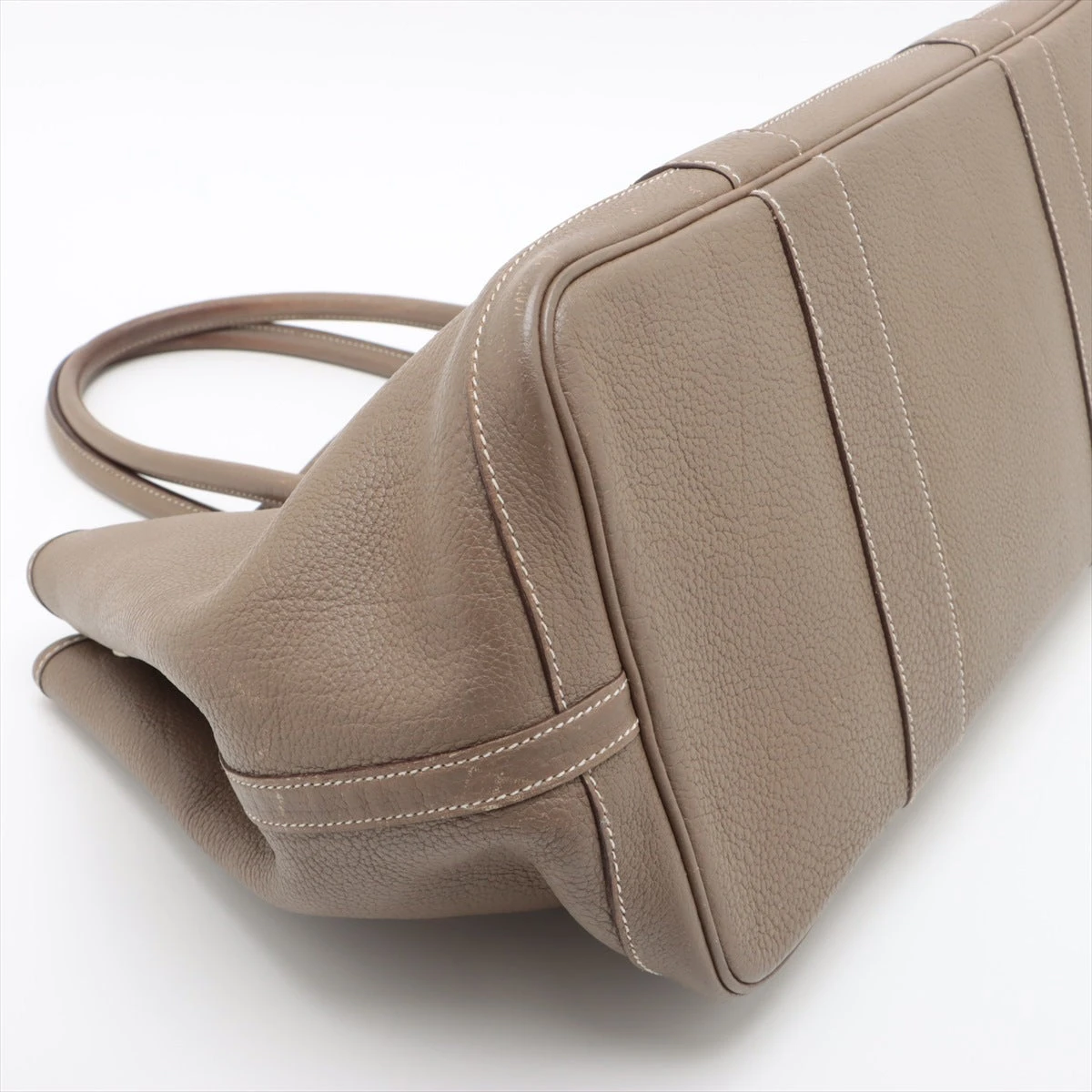 エルメス ガーデンパーティPM トゴ エトゥープ シルバー金具 □K:2007