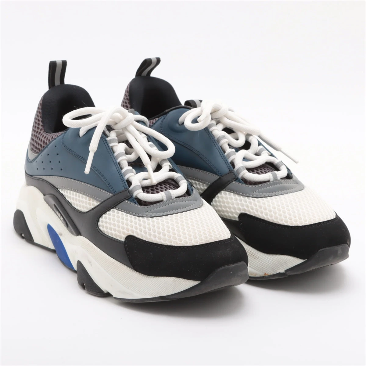 Dior☆スニーカー ロゴ メッシュ レザー ランニングシューズ ディオール☆スニーカー ロゴ メッシュ 軽量 ランニングシューズ