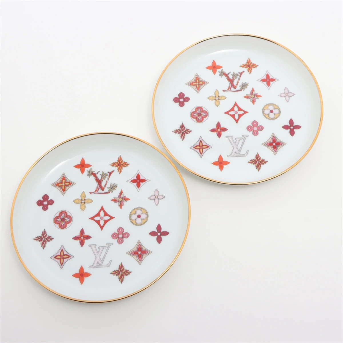 【展示品】ルイ・ヴイトンアシェット4 フラワープレート GI0461 65ea8713572fd.webp