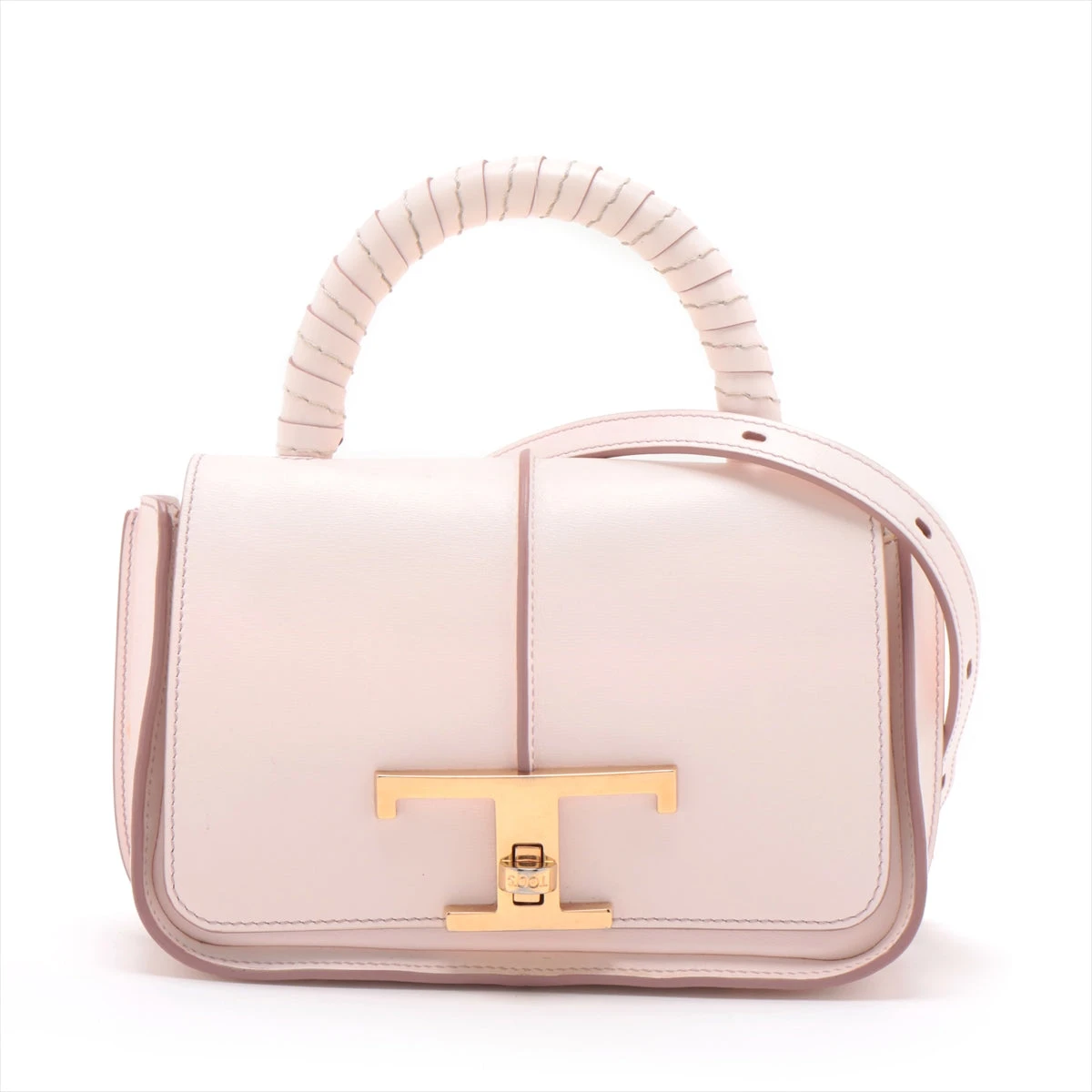 2503-220｜美品｜トッズ ハンドバッグ レザー ピンク 2503-220｜美品｜トッズ ハンドバッグ レザー ピンク - メルカリ