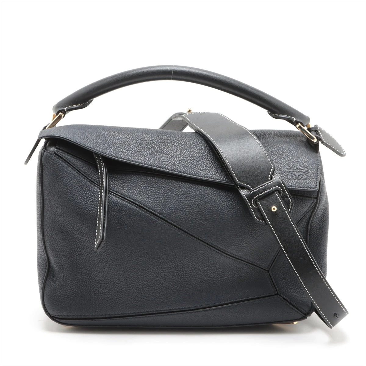 LOEWE - 極美品✨ロエベ 2wayバッグ レザー ブラック 黒の通販