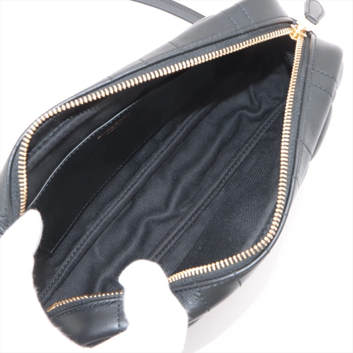 美品●バーバリー　ショルダーバッグ　TB　チェーン　2way　レザー　ブラック系 楽天市場】【未使用 展示品】バーバリー BURBERRY TB チェーン