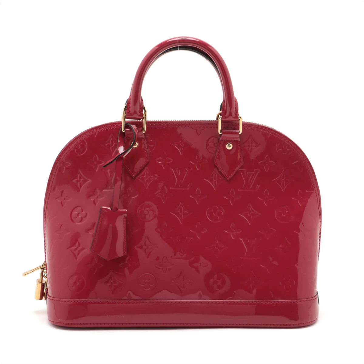 国内発送ヴィトン アルマ ヴェルニ PM Louis Vuitton 極美品 ヴェルニ アルマ PMハンドバッグ ヴィトン