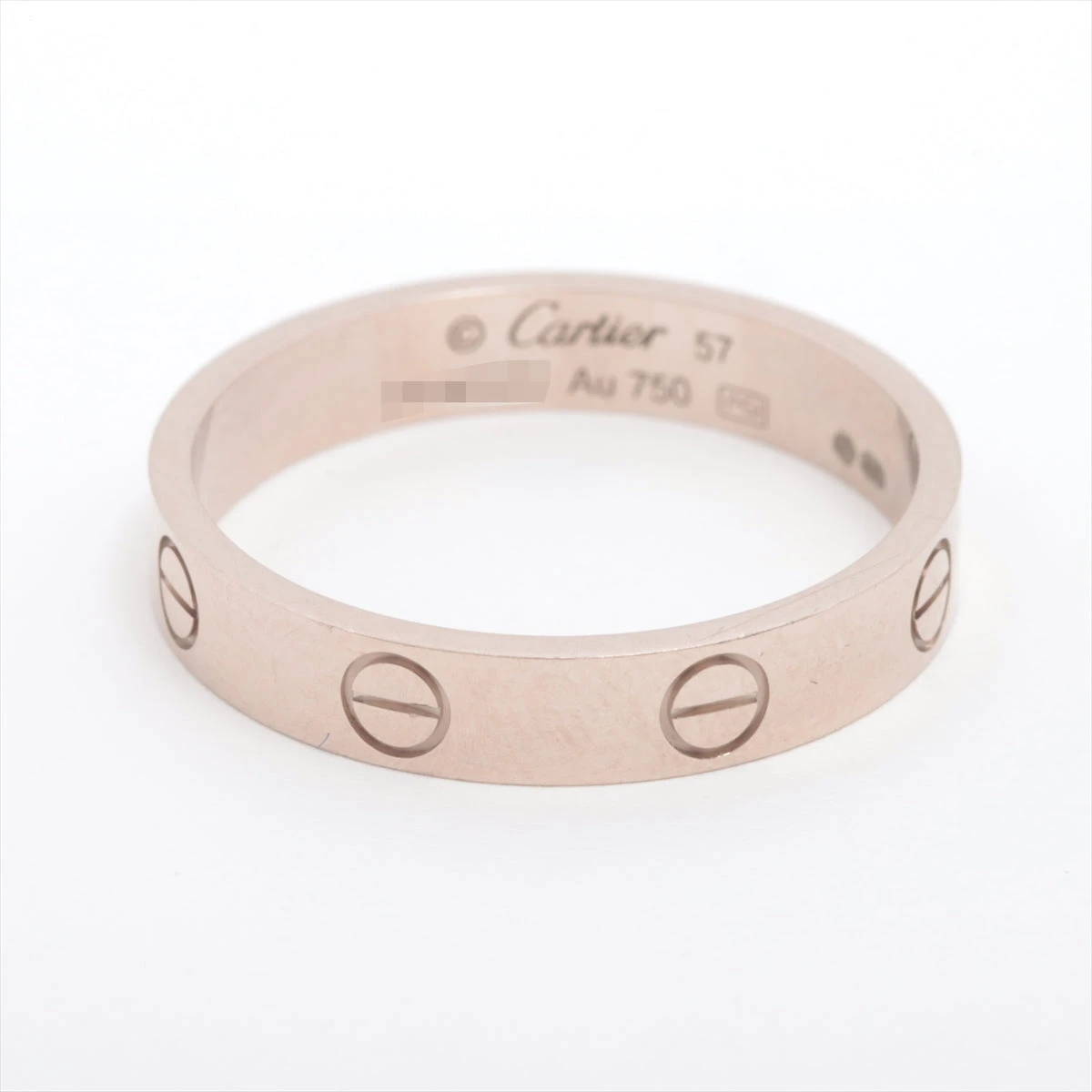 B4577 カルティエミニラブリング750 10号