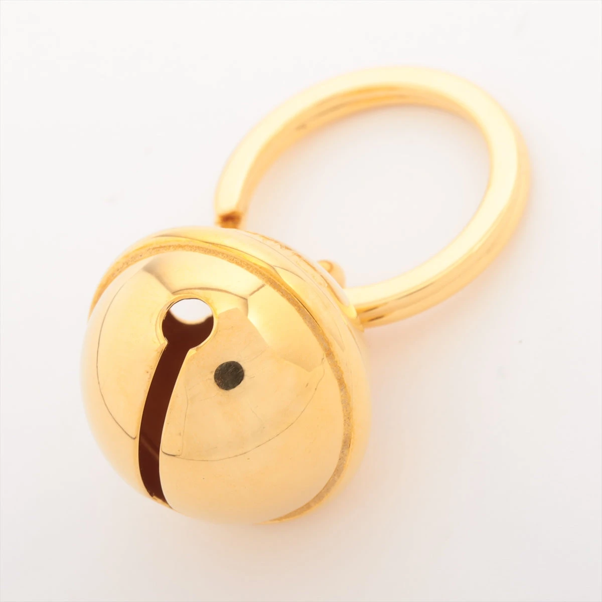 HERMES エルメス 鈴チャーム　ゴールド　キーリング キーホルダー ≪美品≫ HERMES エルメス ベル チャーム キーリング