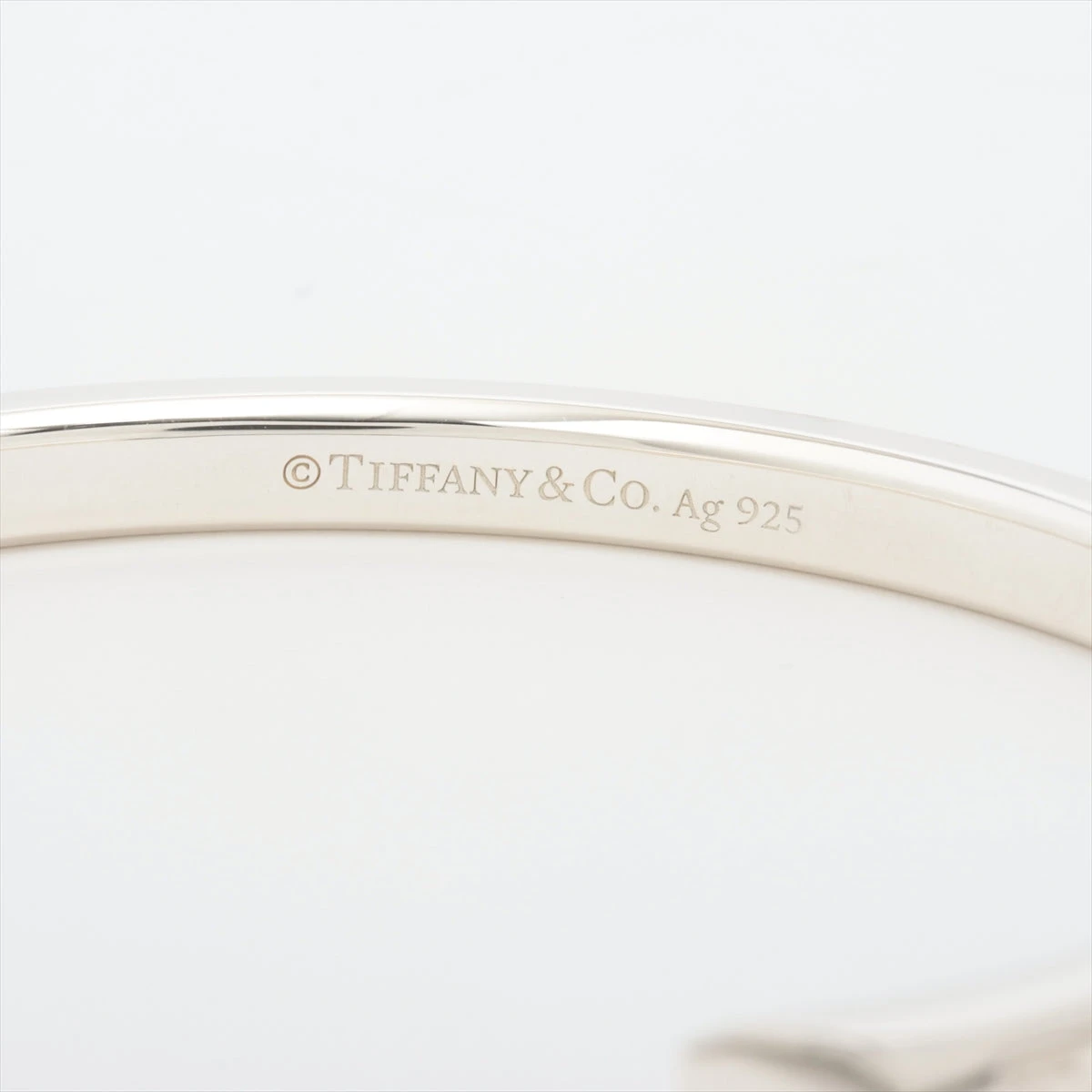 ティファニー メイカーズ ナロー バングル 925 23.2g シルバー