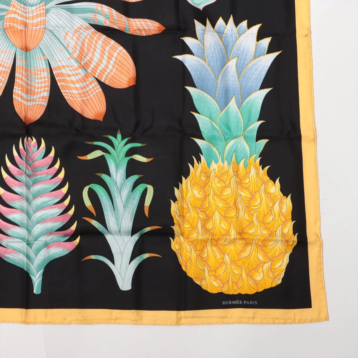エルメス カレ90 INDEX BROMELIACEAE ブロメリアの目録 スカーフ