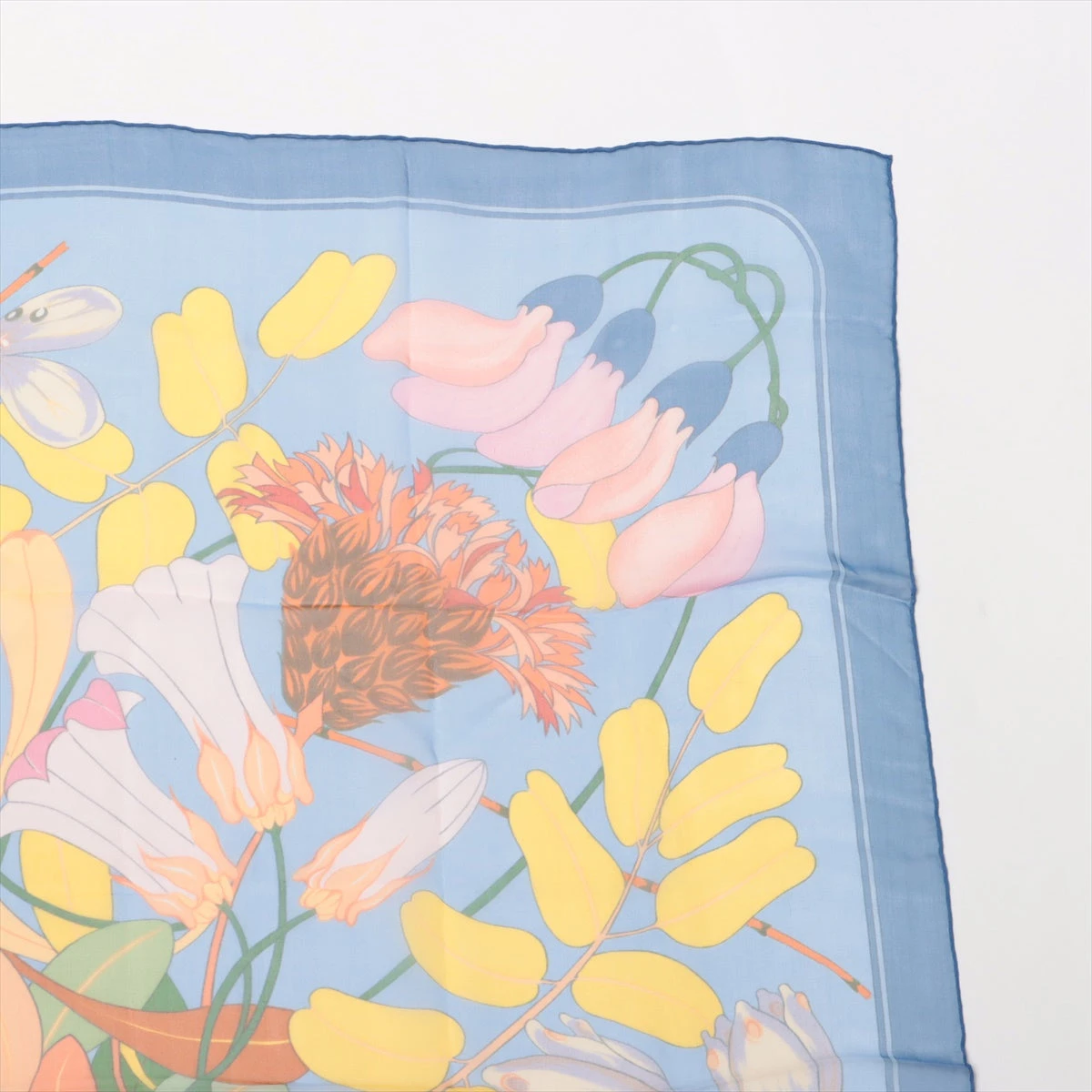 エルメス スカーフ カレ90 Flora Graeca ギリシャの花 希少 美品 楽天