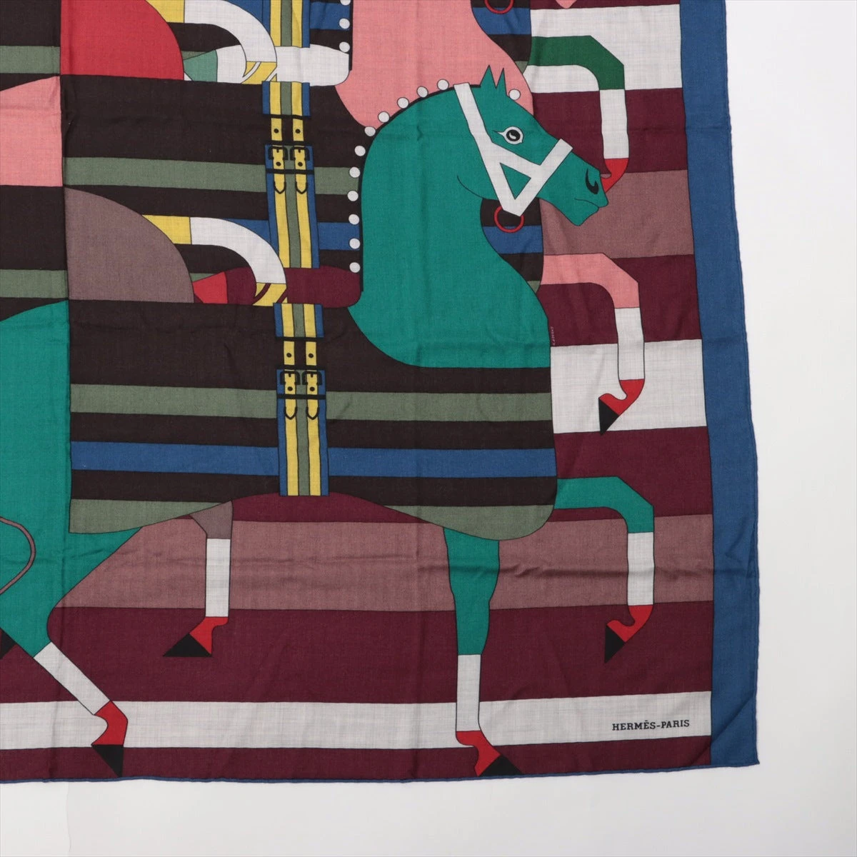 エルメス カレジェアン ROCABAR ロカバール ストール カシミヤ