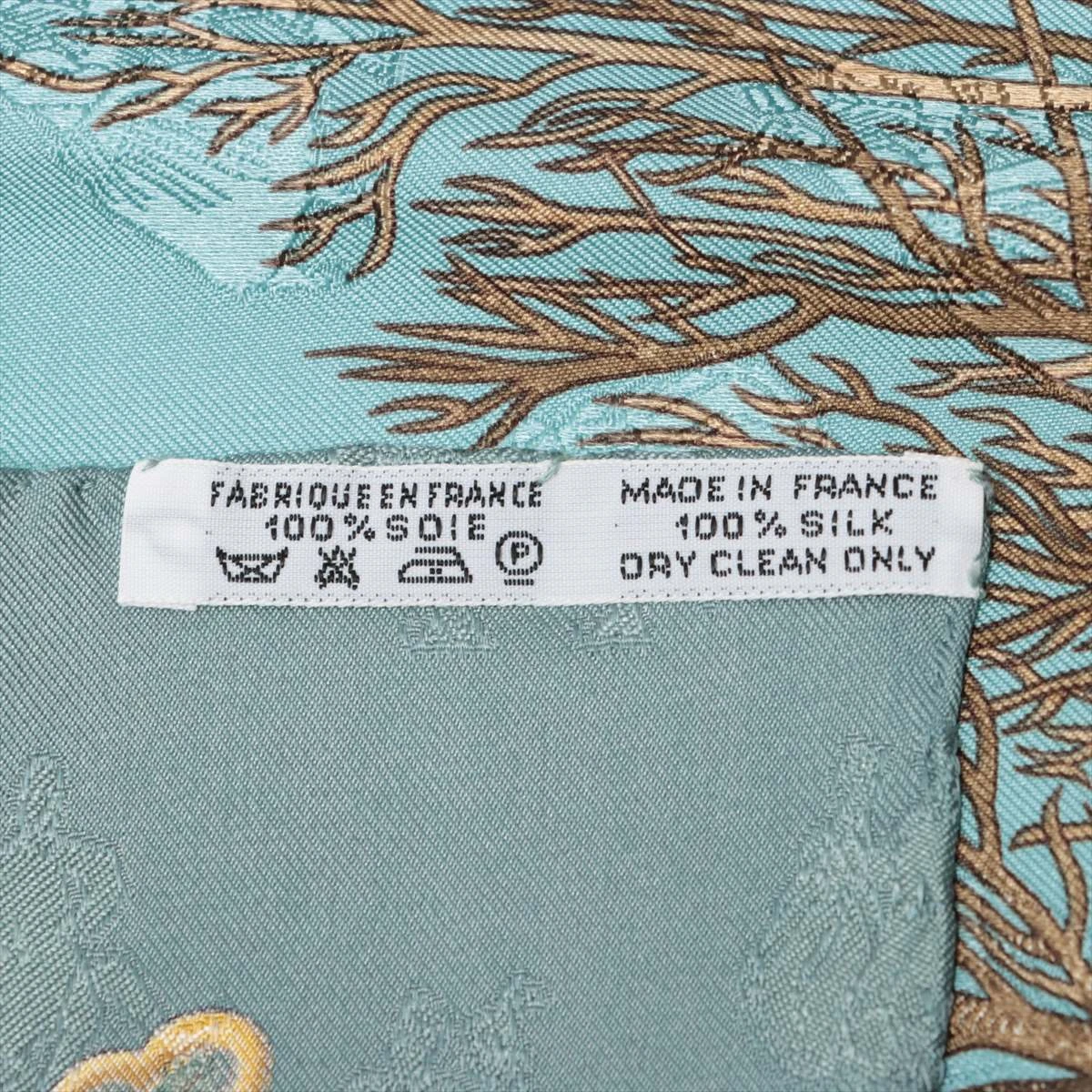 エルメス カレ90 Joies d'Hiver 冬の愉しみ スカーフ シルク