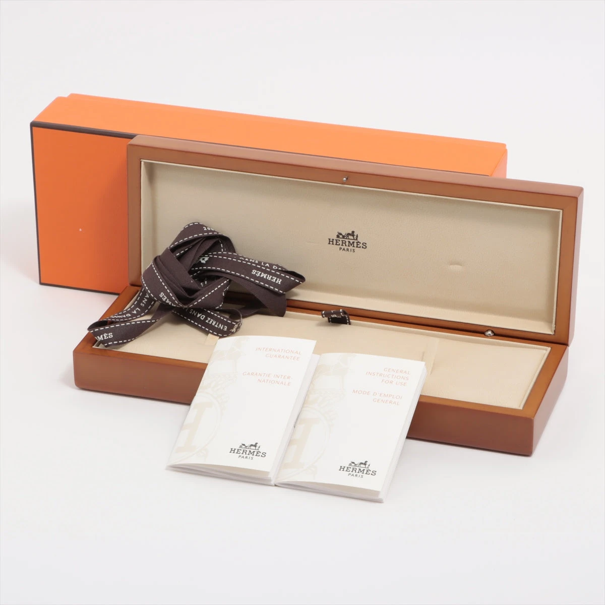 エルメス ケープコッド CC1.170 PG×革 QZ シェル文字盤 A2670254