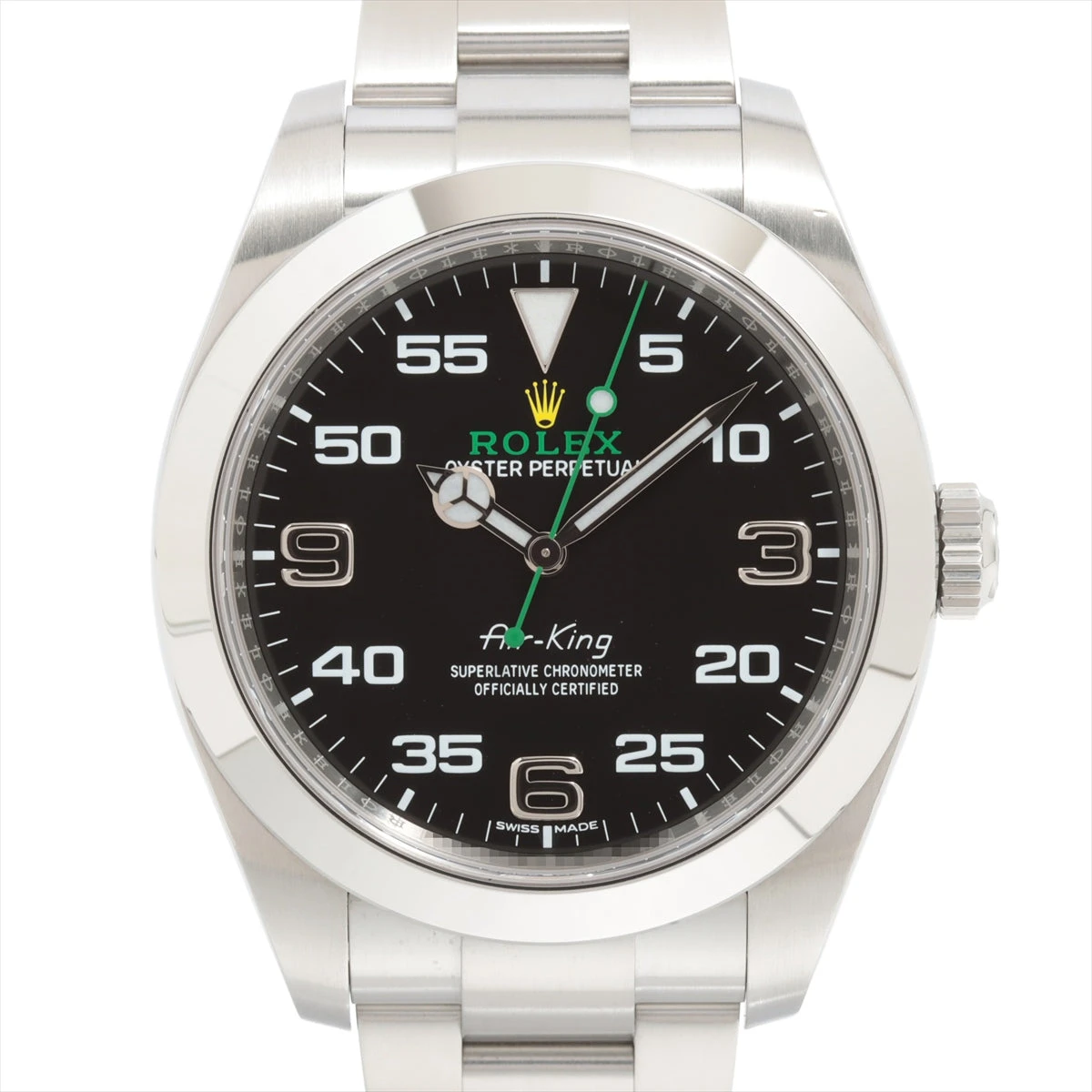ロレックス エアキング 116900 SS AT 黒文字盤 あまりごま1