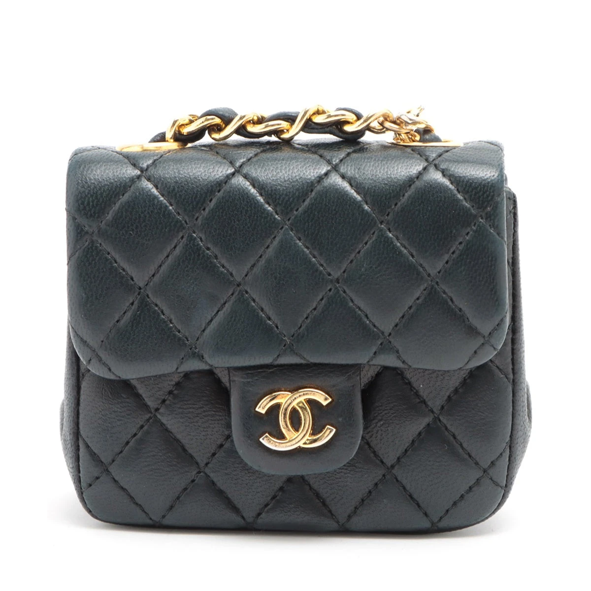 シャネル CHANEL ラムスキン マトラッセ ウエストポーチ バッグ 黒 楽天市場】シャネル ウエストバッグ マトラッセ ラムスキン