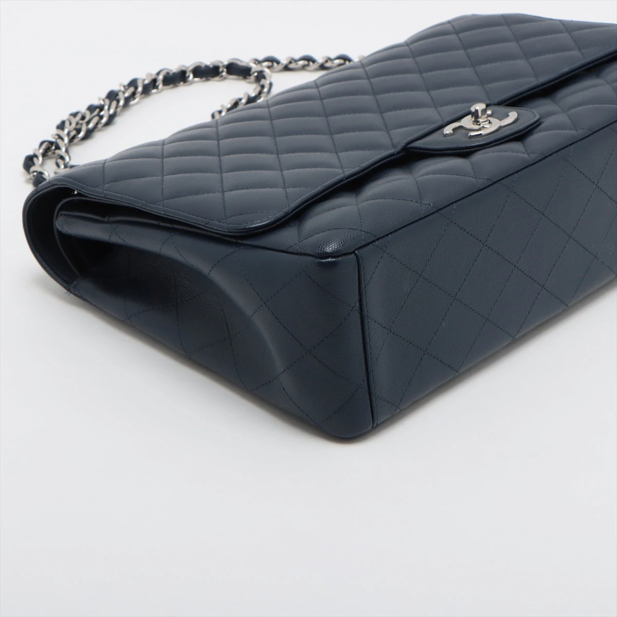 まーくん CHANEL シャネル デカマトラッセ34 マキシ キャビアスキン ダブル