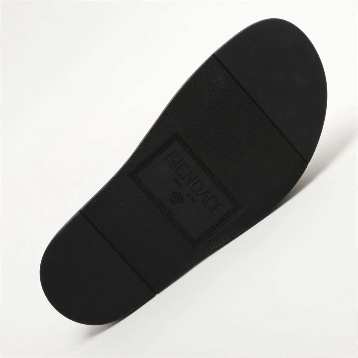 フェンディ×ヴェルサーチェ ラバー サンダル 9 メンズ ゴールド