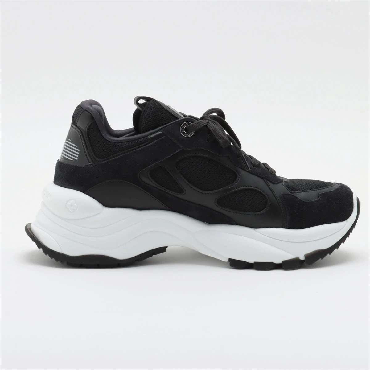 ヴィトン ラン55ライン 23年 メッシュ×レザー スニーカー 38