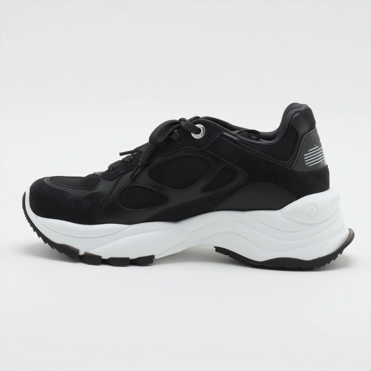 ヴィトン ラン55ライン 23年 メッシュ×レザー スニーカー 38