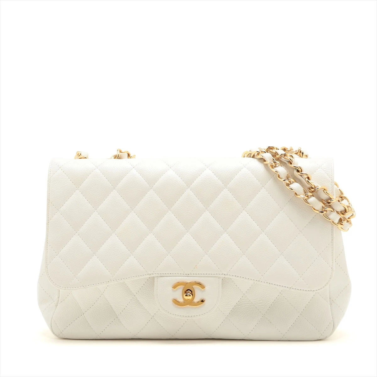 CDFUNE バック　チェーン　ホワイト　ゴールド Cafuné - Shoulder Chain - Gold