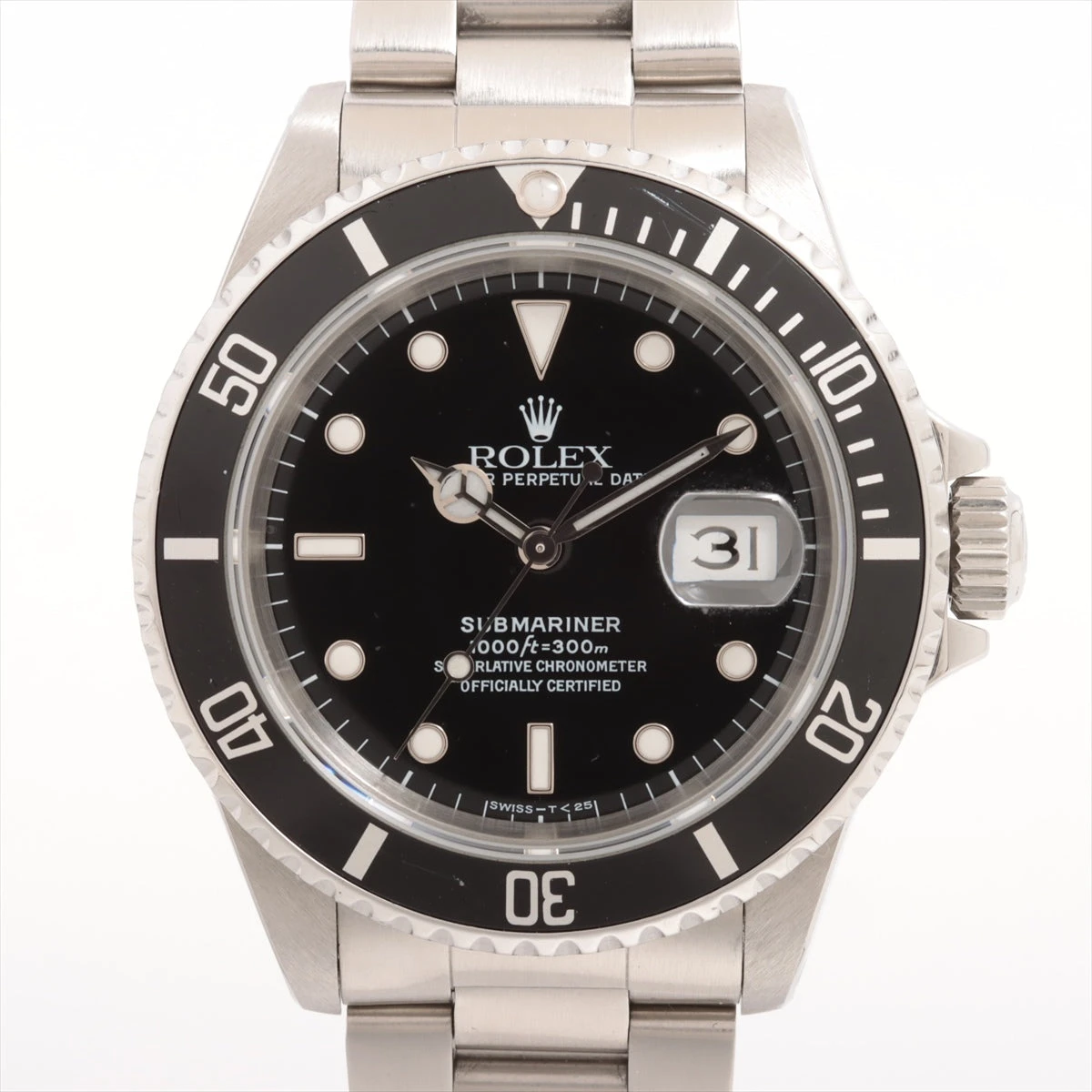 ロレックス サブマリーナ 16610 SS AT 黒文字盤