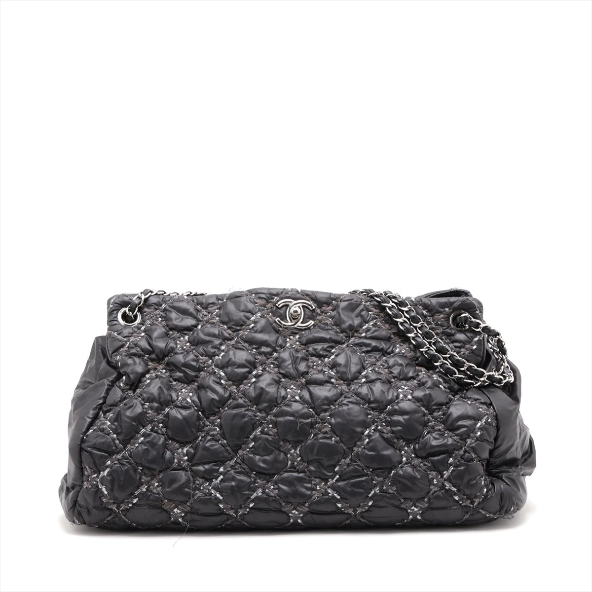 CHANEL シャネル パリビザンス ナイロン フラップ ダブルチェーンバッグ CHANEL - 【鑑定済み】 シャネル パリビザンス ナイロン