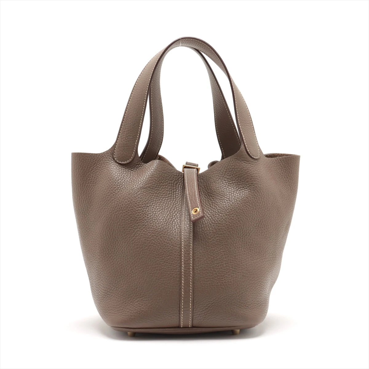 エルメス ピコタンロックMM トリヨンクレマンス エトゥープ ゴールド金具 C:2018年