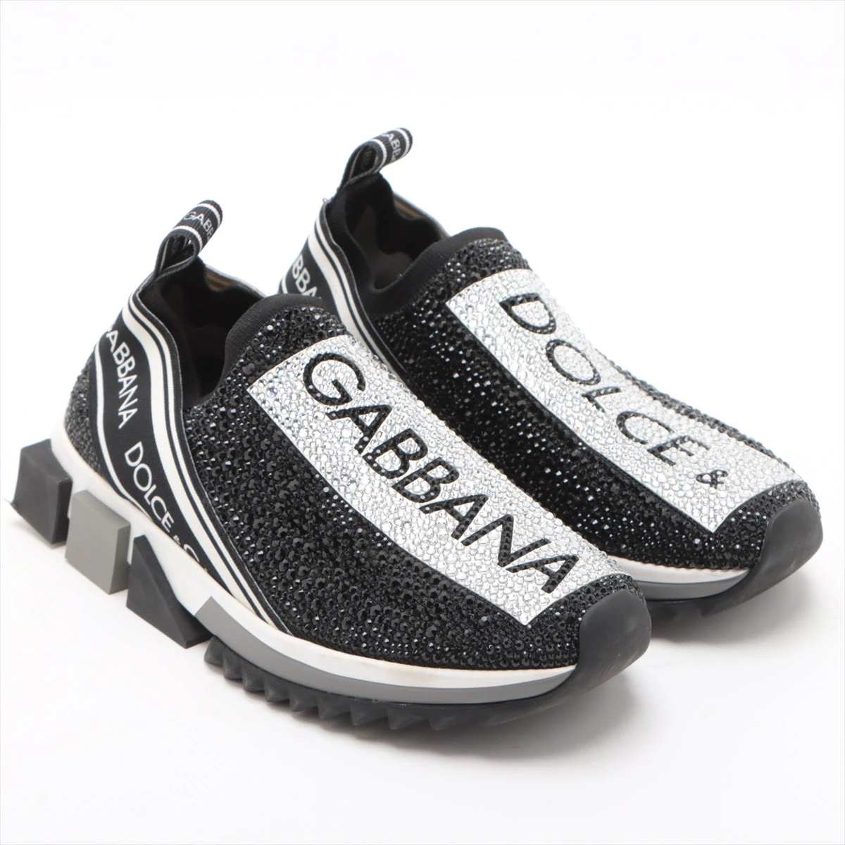 ドルチェ&ガッバーナ ソレント ファブリック スニーカー 37.5