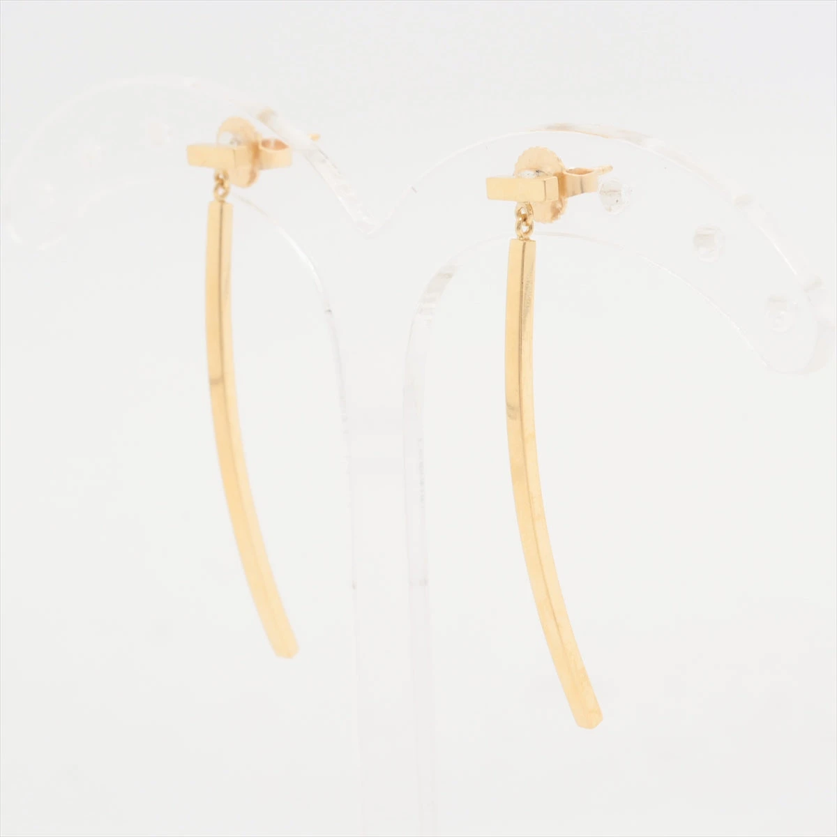 ティファニー Tワイヤーバー ピアス 750(YG) 4.2g A2695152｜中古  