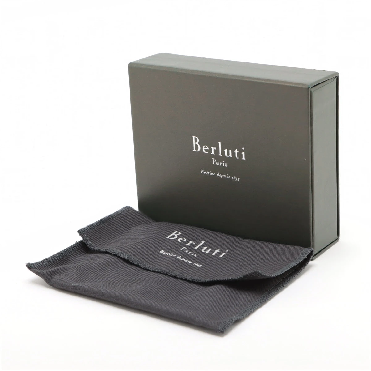 ベルルッティ カリグラフィ レザー 財布 ブラウン A2691261｜中古